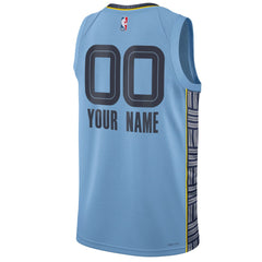 Blue Memphis Grizzlies Jordan Brand Unisex 2022/23 Swingman Custom Jersey | NBA