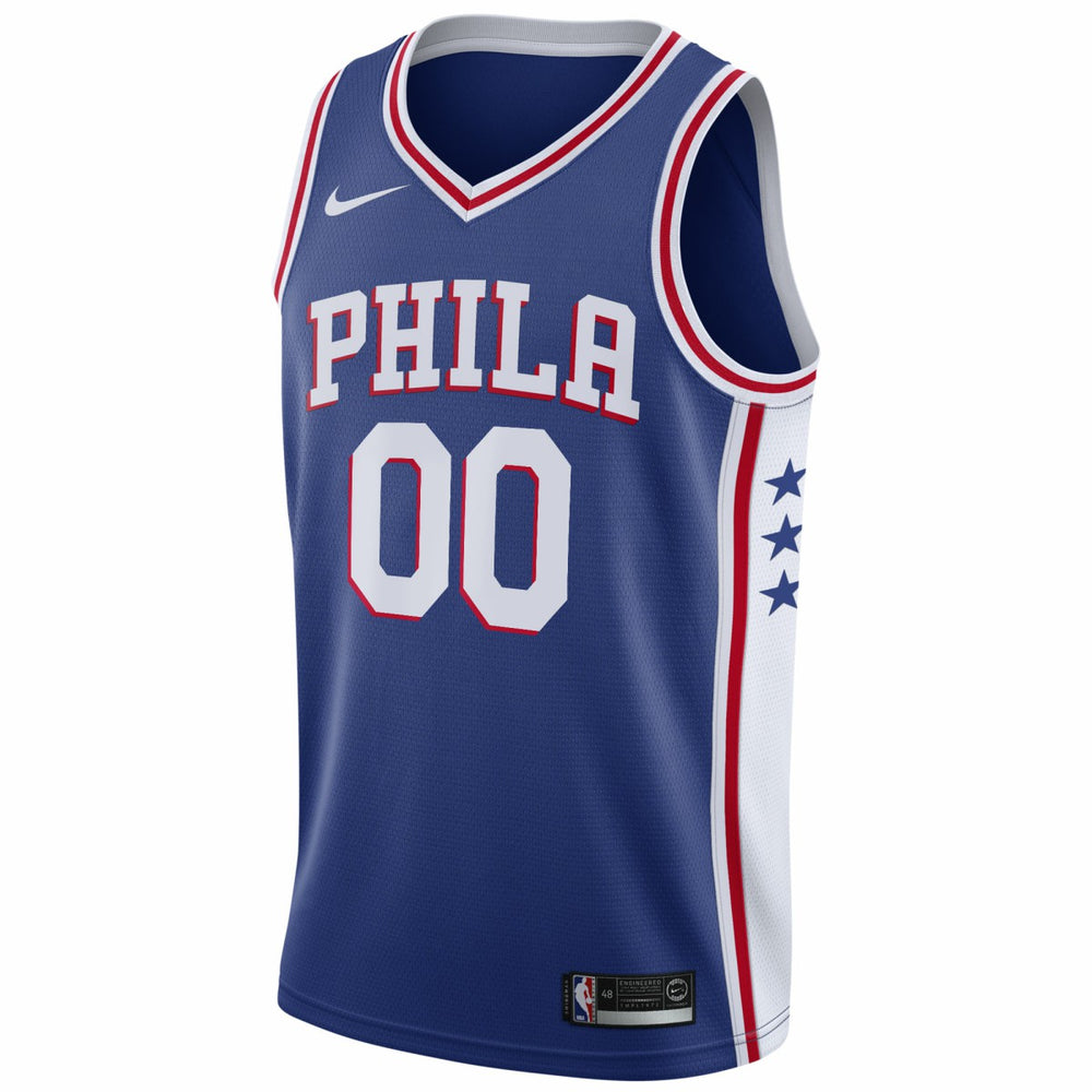 Royal Philadelphia 76ers 2020/21 Swingman Custom Jersey | NBA