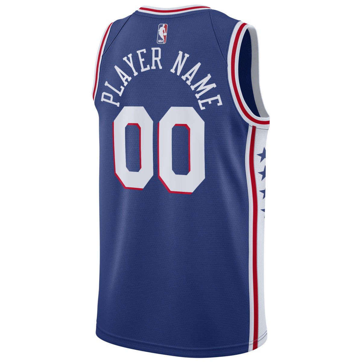 Royal Philadelphia 76ers 2020/21 Swingman Custom Jersey | NBA