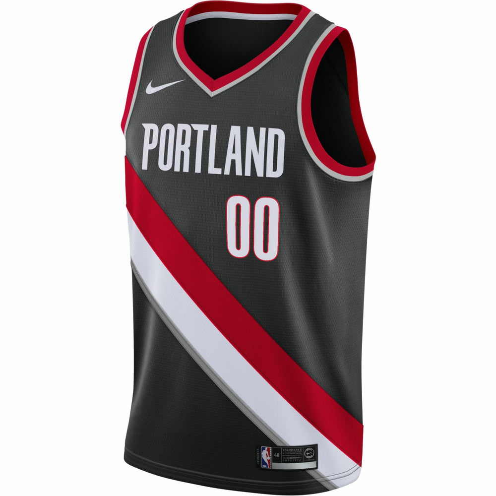 Black Portland Trail Blazers 2020/21 Swingman Custom Jersey | NBA