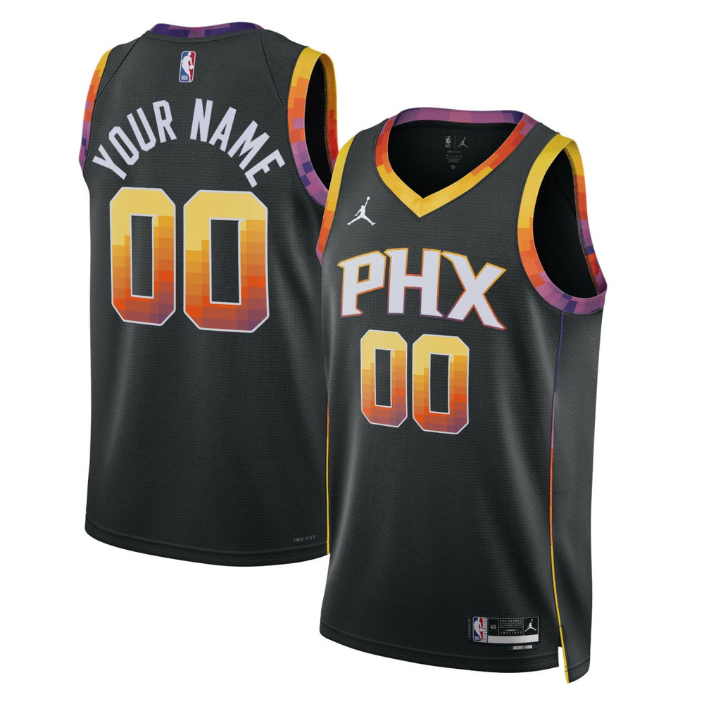 Black Phoenix Suns Jordan Brand Unisex 2022/23 Swingman Custom Jersey | NBA