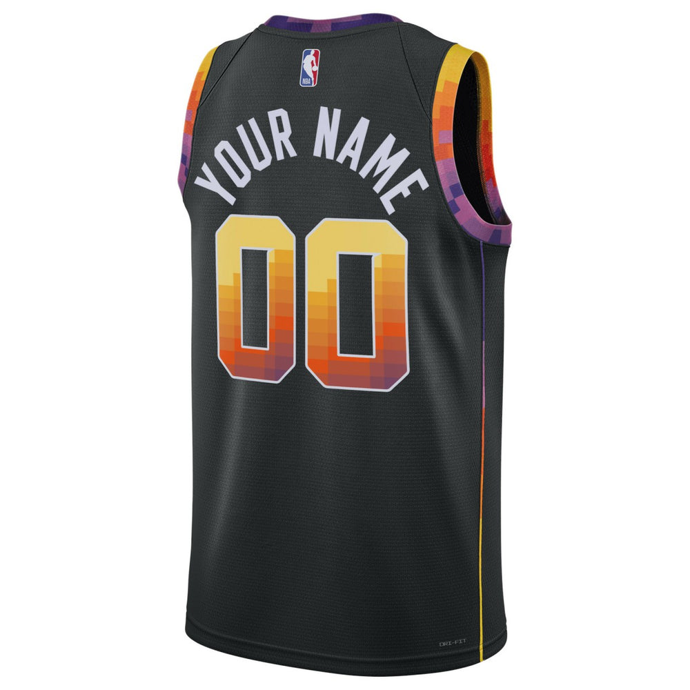 Black Phoenix Suns Jordan Brand Unisex 2022/23 Swingman Custom Jersey | NBA