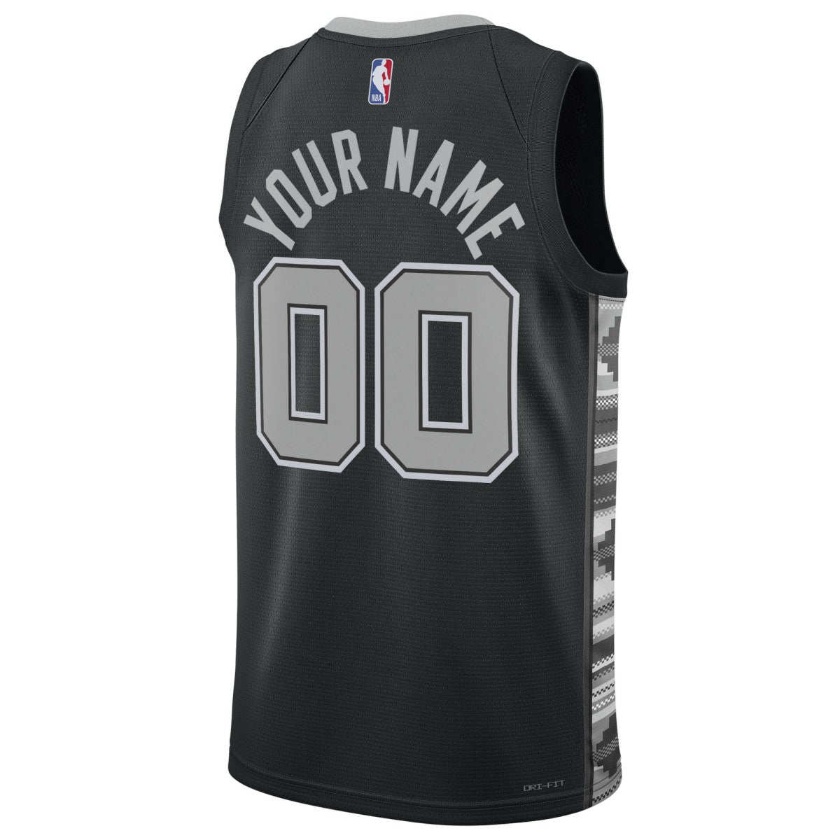 Black San Antonio Spurs Jordan Brand Unisex 2022/23 Swingman Custom Jersey | NBA