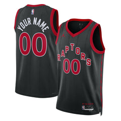 Black Toronto Raptors Jordan Brand Unisex 2022/23 Swingman Custom Jersey | NBA
