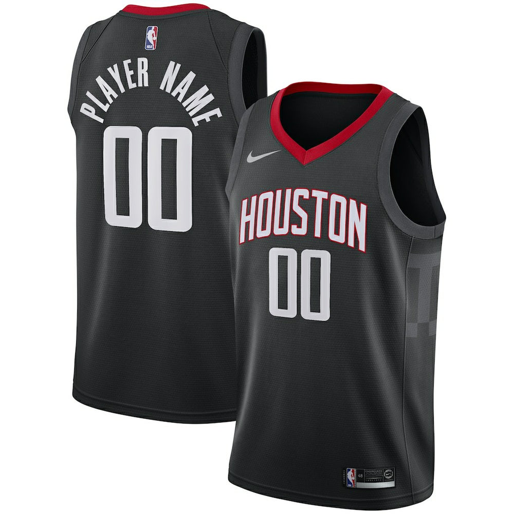 Statement Edition Houston Rockets Swingman Custom Jersey Black | NBA