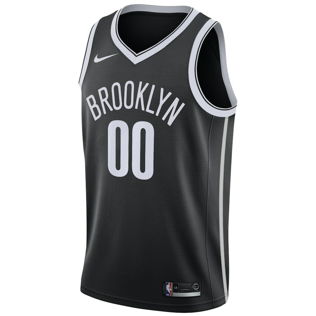 Icon Edition Brooklyn Nets Swingman Custom Jersey Black | NBA