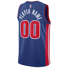 Icon Edition Detroit Pistons Swingman Custom Jersey Blue sale | NBA