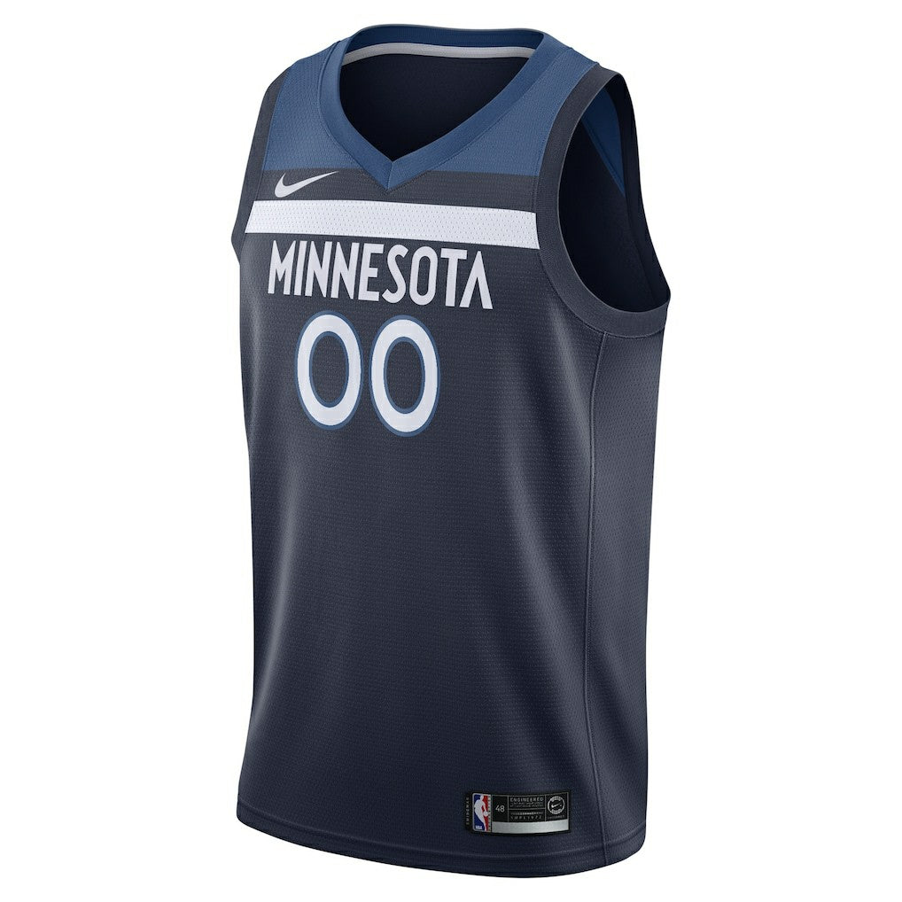 Icon Edition Minnesota Timberwolves Swingman Custom Jersey Navy | NBA