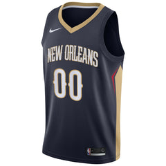 Icon Edition New Orleans Pelicans Swingman Custom Jersey Navy | NBA