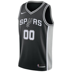 Icon Edition San Antonio Spurs Swingman Custom Jersey Black | NBA