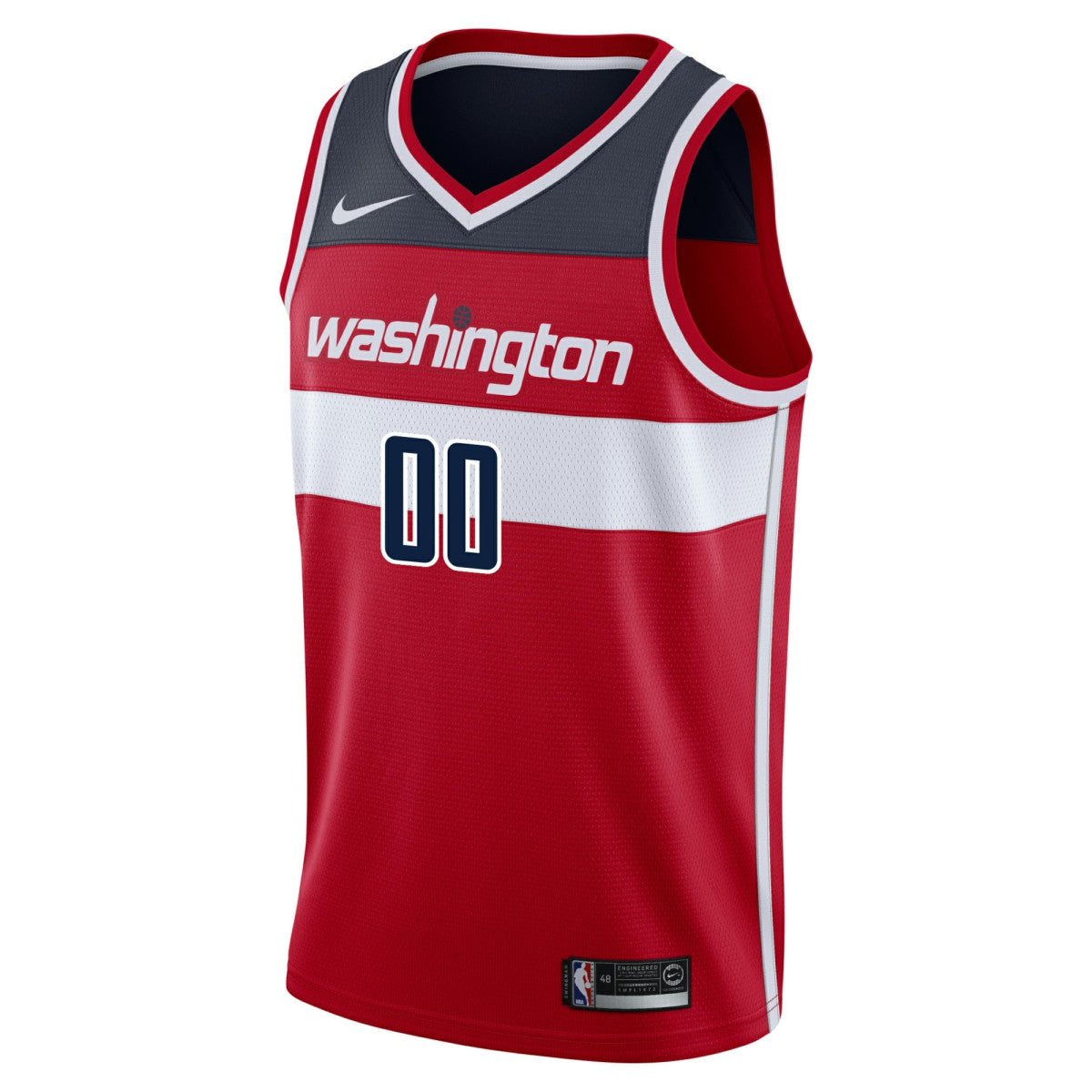 Icon Edition Washington Wizards Swingman Custom Jersey Red | NBA