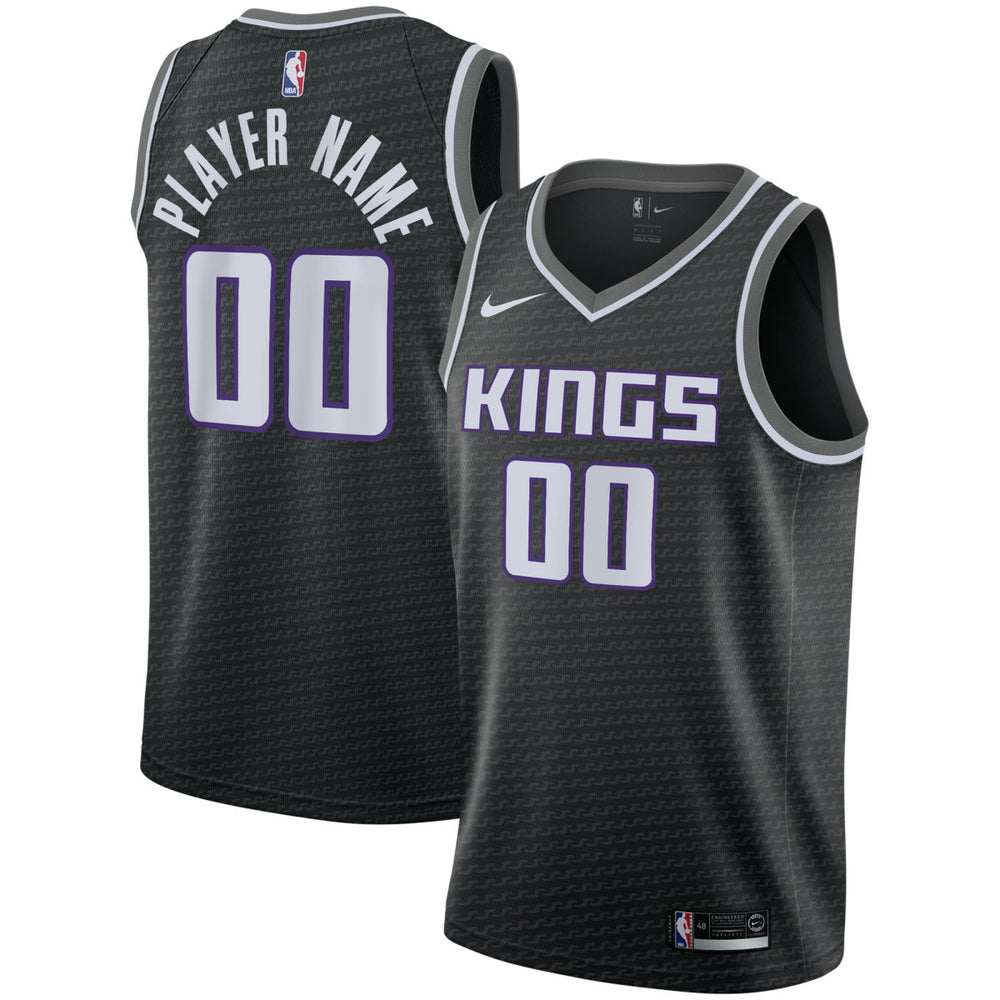 Statement Edition Sacramento Kings Swingman Custom Jersey Black | NBA