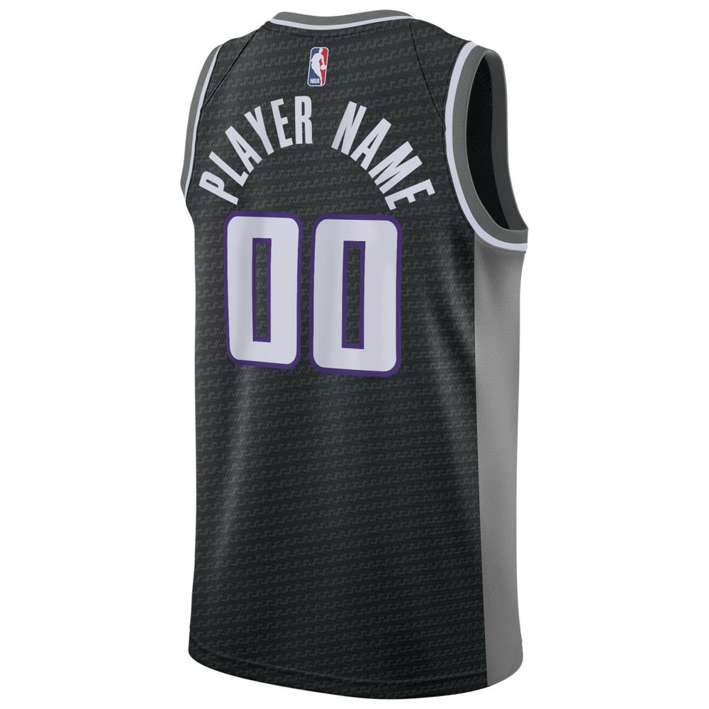 Statement Edition Sacramento Kings Swingman Custom Jersey Black | NBA