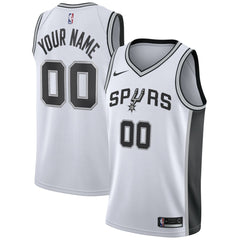Association Edition San Antonio Spurs Custom Swingman Jersey White | NBA