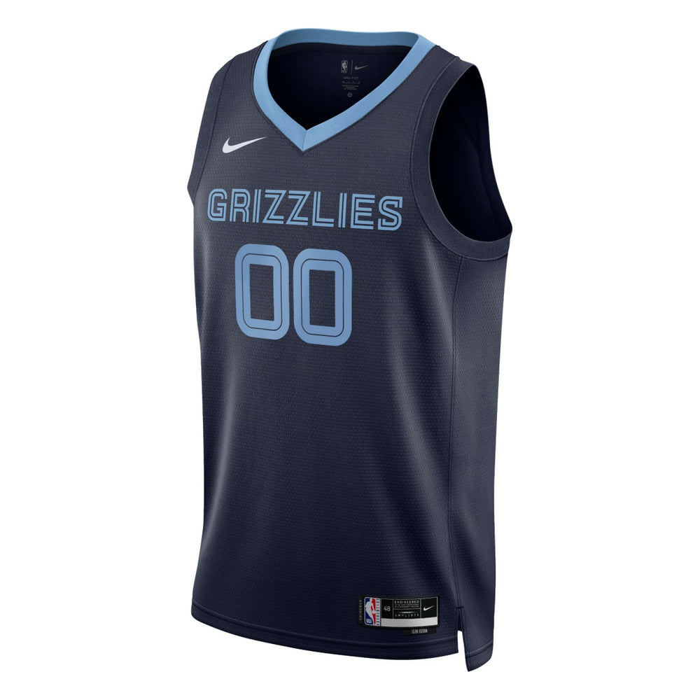 Icon Edition Memphis Grizzlies Unisex Swingman Custom Jersey Navy | NBA