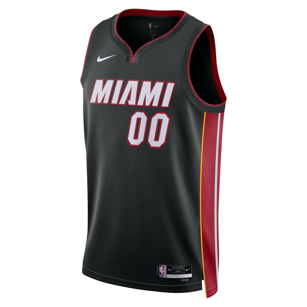 Icon Edition Miami Heat Unisex Swingman Custom Jersey Black | NBA