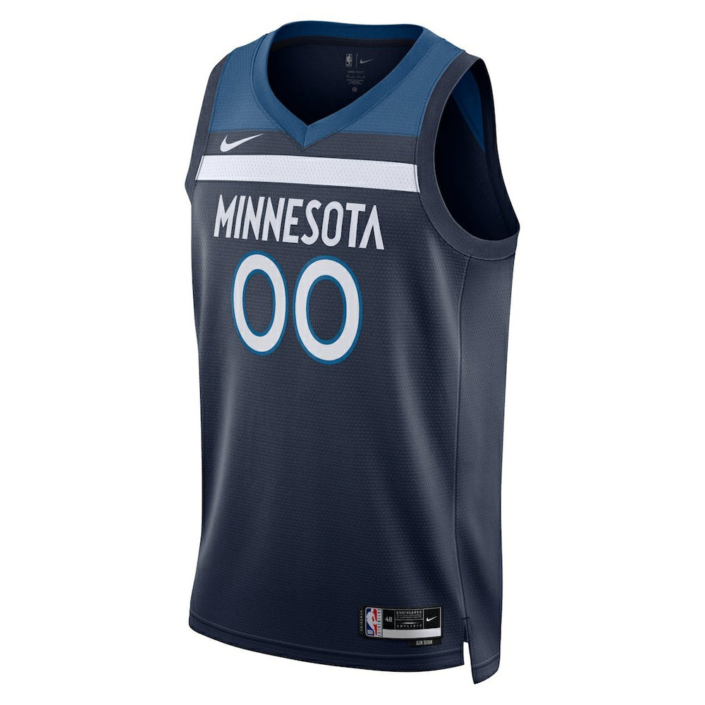 Icon Edition Minnesota Timberwolves Unisex Swingman Custom Jersey Navy | NBA
