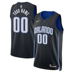 Icon Edition Orlando Magic Unisex Swingman Custom Jersey Black | NBA