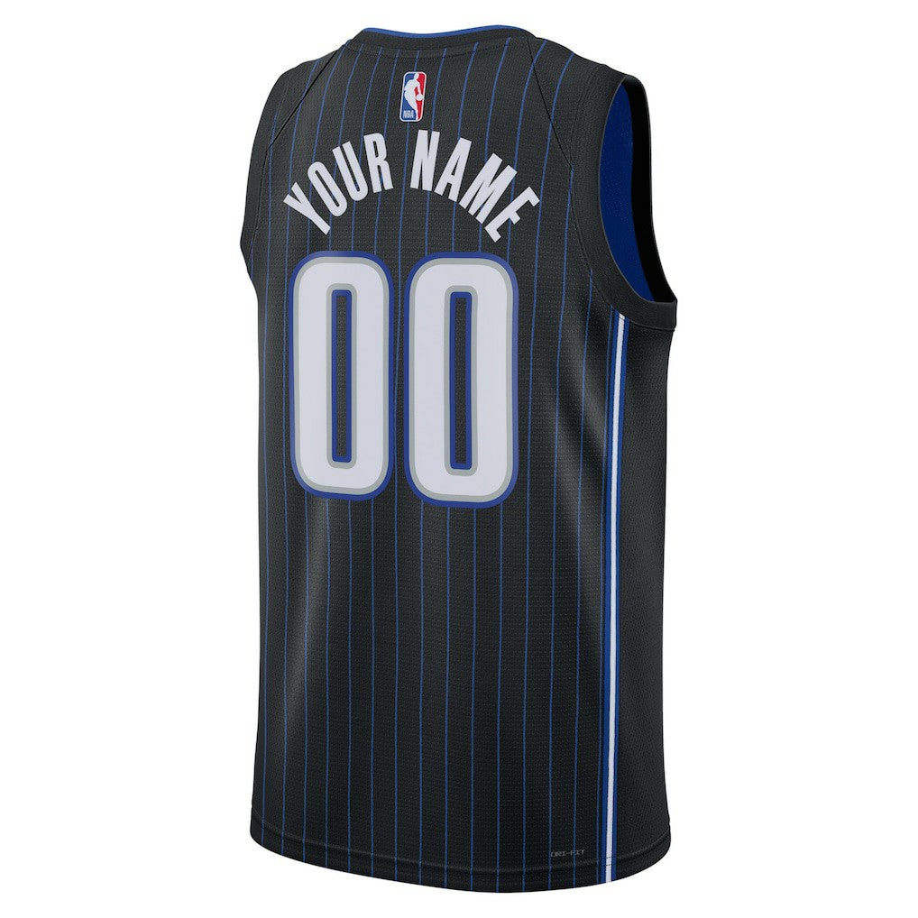 Icon Edition Orlando Magic Unisex Swingman Custom Jersey Black | NBA