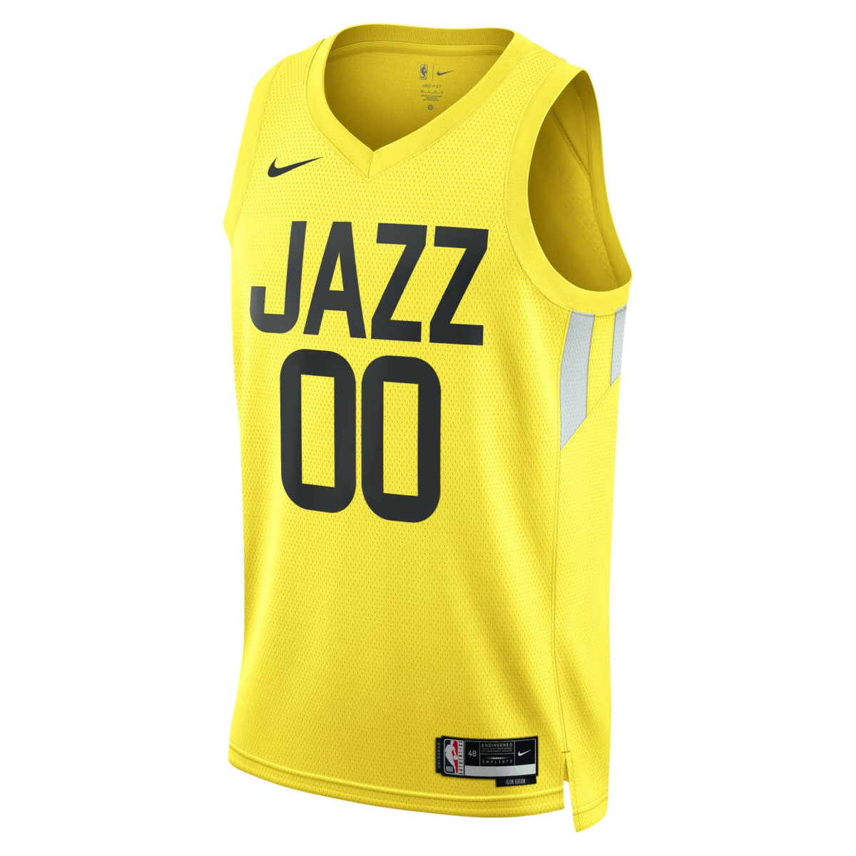 Icon Edition Utah Jazz Unisex Swingman Custom Jersey Gold | NBA