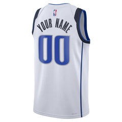 Association Edition Dallas Mavericks Unisex Swingman Custom Jersey White sale | NBA