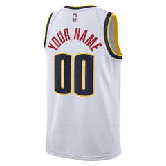 Association Edition Denver Nuggets Unisex Swingman Custom Jersey White sale | NBA