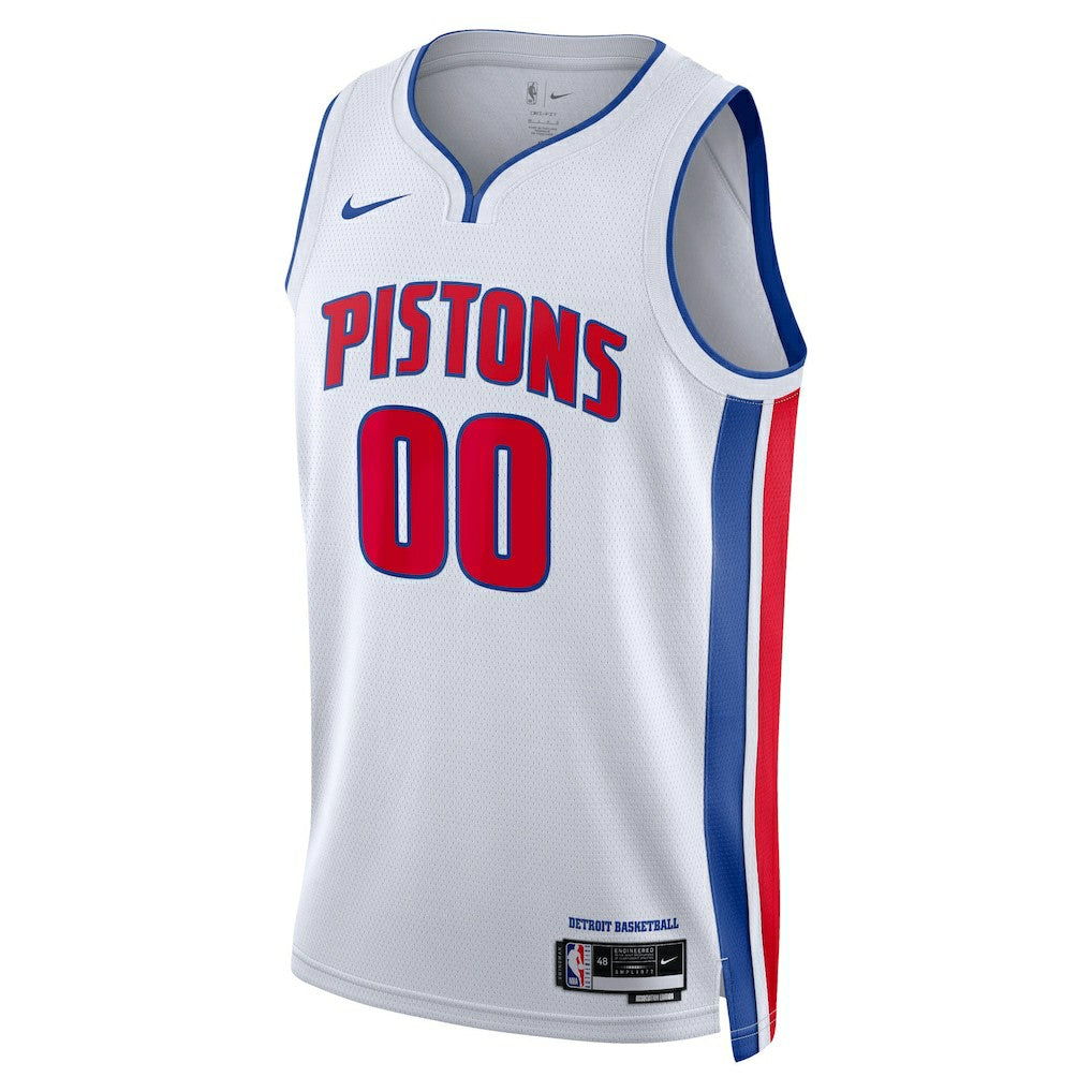 Association Edition Detroit Pistons Unisex Swingman Custom Jersey White sale | NBA