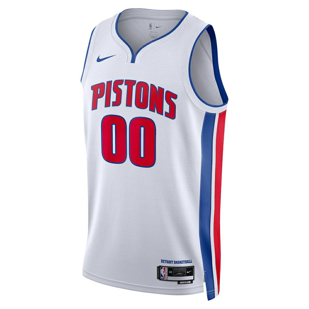 Association Edition Detroit Pistons Unisex Swingman Custom Jersey White sale | NBA