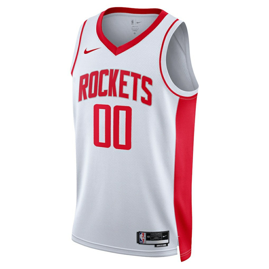 Association Edition Houston Rockets Unisex Swingman Custom Jersey White | NBA