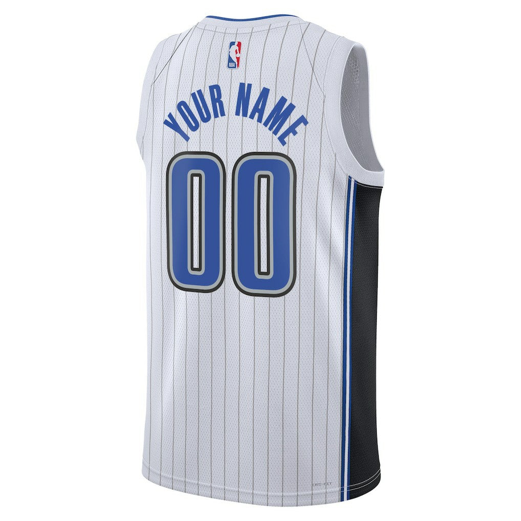 Association Edition Orlando Magic Unisex Swingman Custom Jersey White | NBA