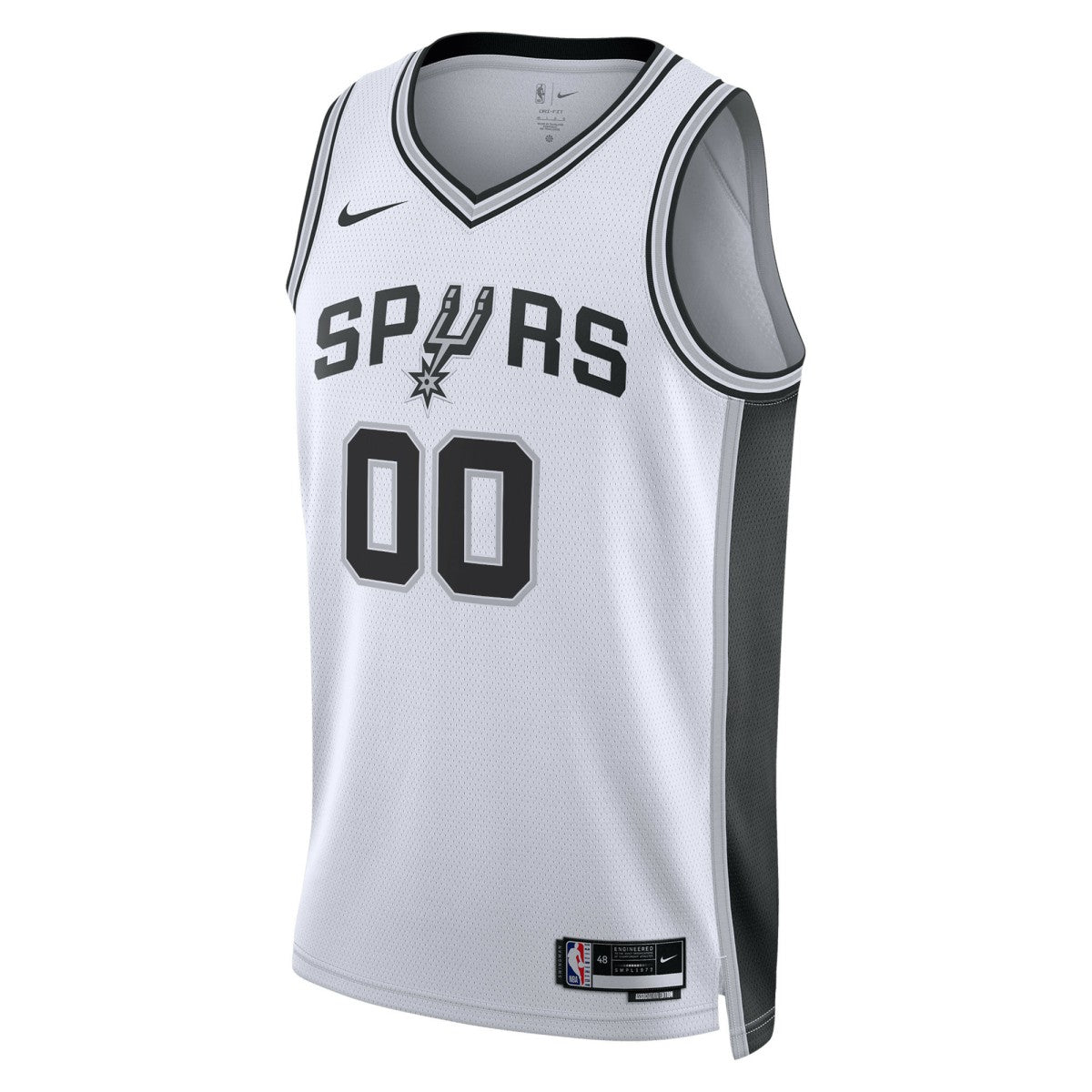 Association Edition San Antonio Spurs Unisex Swingman Custom Jersey White | NBA