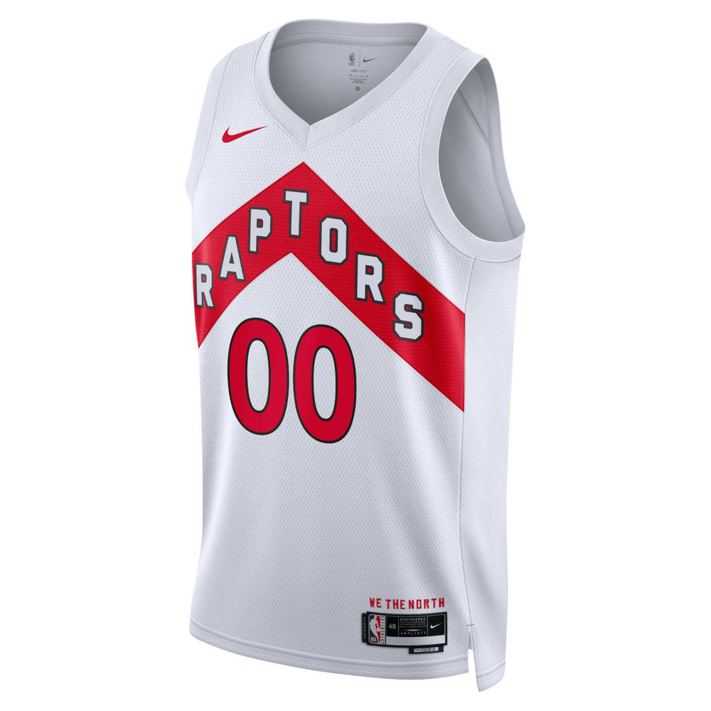 Association Edition Toronto Raptors Unisex Swingman Custom Jersey White | NBA
