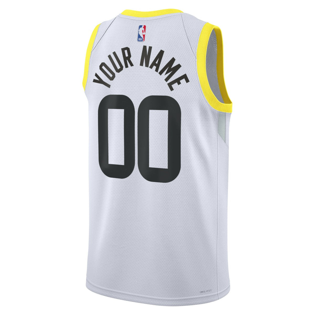 Association Edition Utah Jazz Unisex Swingman Custom Jersey White | NBA