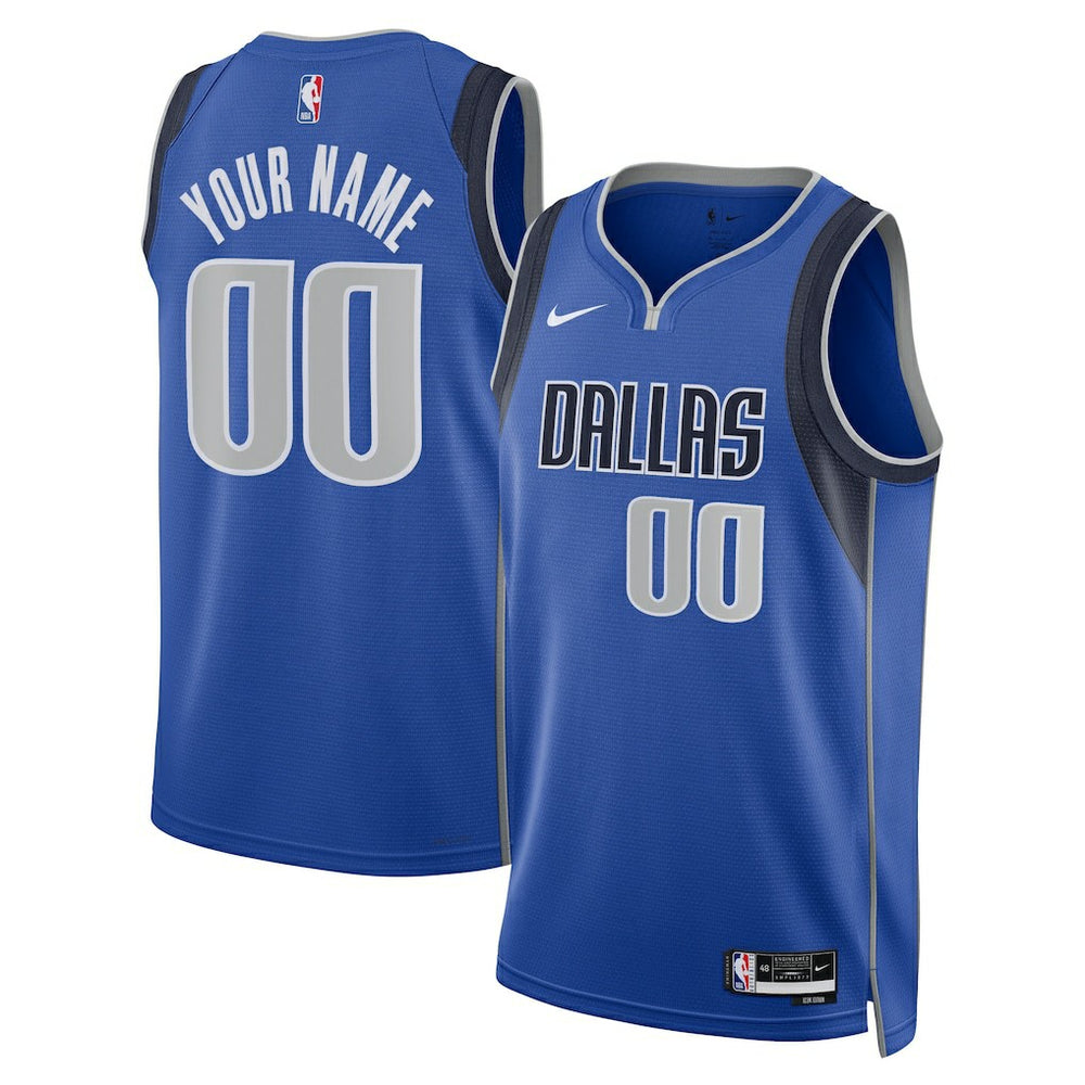 Icon Edition Dallas Mavericks Unisex Swingman Custom Jersey Blue sale | NBA