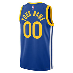 Icon Edition Golden State Warriors Unisex Swingman Custom Jersey Royal sale | NBA