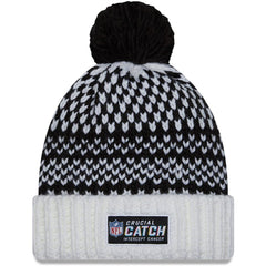 New Orleans Saints Women's 2023 NFL Crucial Catch Cuffed Pom Knit Hat | NFL Discount
