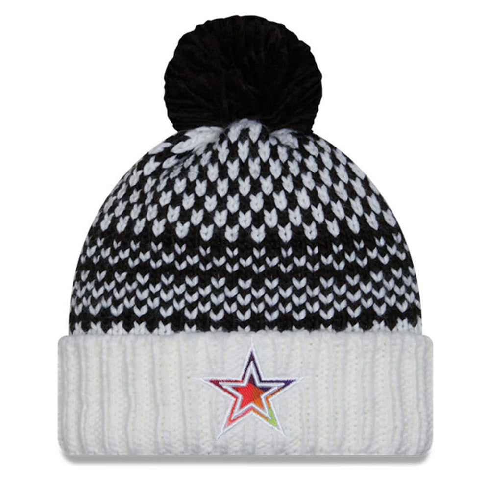 Dallas Cowboys Women's 2023 NFL Crucial Catch Cuffed Pom Knit Hat | NFL New