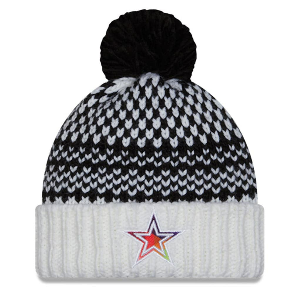 Dallas Cowboys Women's 2023 NFL Crucial Catch Cuffed Pom Knit Hat | NFL New