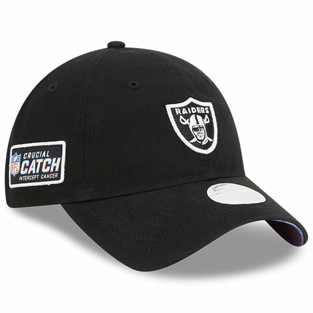 Las Vegas Raiders Women's 2023 NFL Crucial Catch 9TWENTY Adjustable Hat | NFL On sale