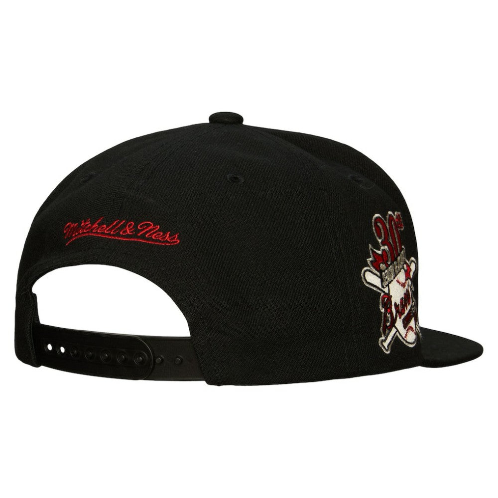 Atlanta Braves Mitchell & Ness Cooperstown Collection True Classics Snapback Hat - MLB Hats