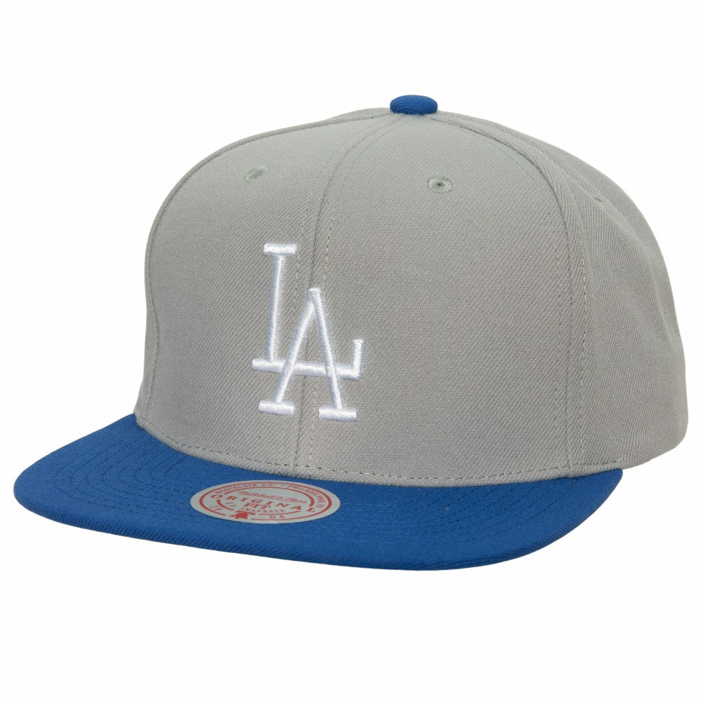 Los Angeles Dodgers Mitchell & Ness Cooperstown Collection Away Snapback Hat - MLB Hats