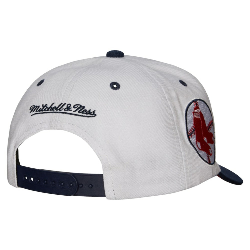 Boston Red Sox Mitchell & Ness Cooperstown Collection Pro Crown Snapback Hat - MLB Hats