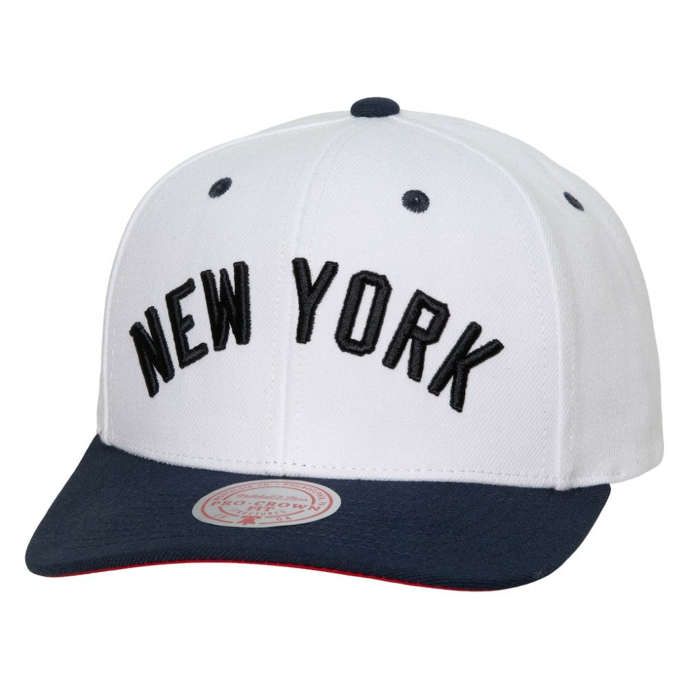 New York Yankees Mitchell & Ness Cooperstown Collection Pro Crown Snapback Hat - MLB Hats