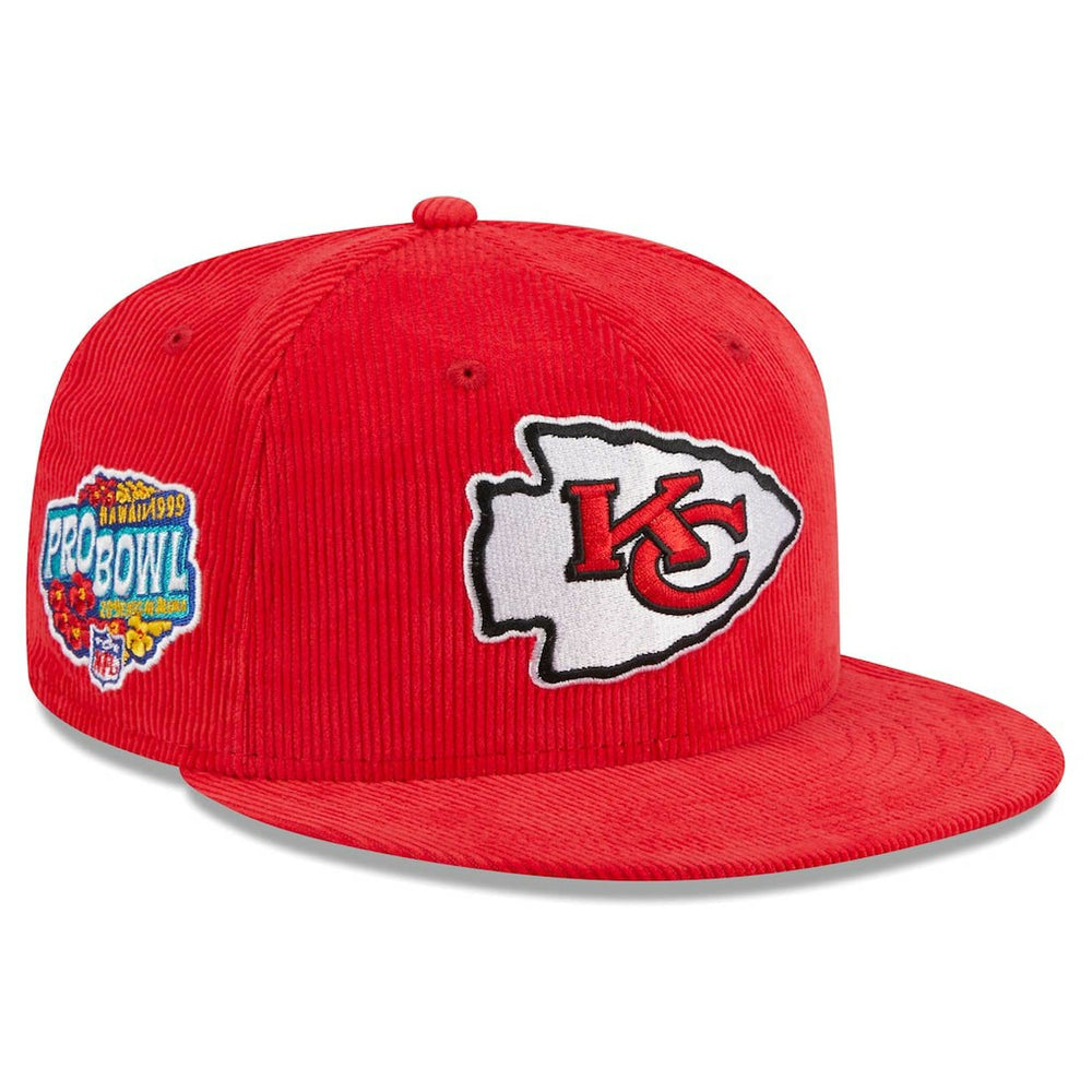 Kansas City Chiefs Throwback Cord 59FIFTY Fitted Hat | NFL Outlet