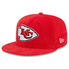 Kansas City Chiefs Throwback Cord 59FIFTY Fitted Hat | NFL Outlet