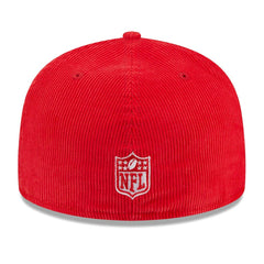Kansas City Chiefs Throwback Cord 59FIFTY Fitted Hat | NFL Outlet