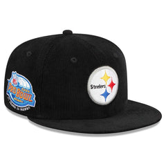 Pittsburgh Steelers Throwback Cord 59FIFTY Fitted Hat | NFL Discount