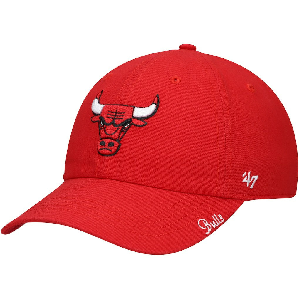 Red Chicago Bulls '47 Women's Miata Clean Up Adjustable Hat | NBA