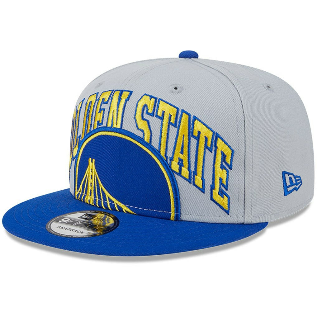 Gray/Royal Golden State Warriors Tip-Off Two-Tone 9FIFTY Snapback Hat sale | NBA