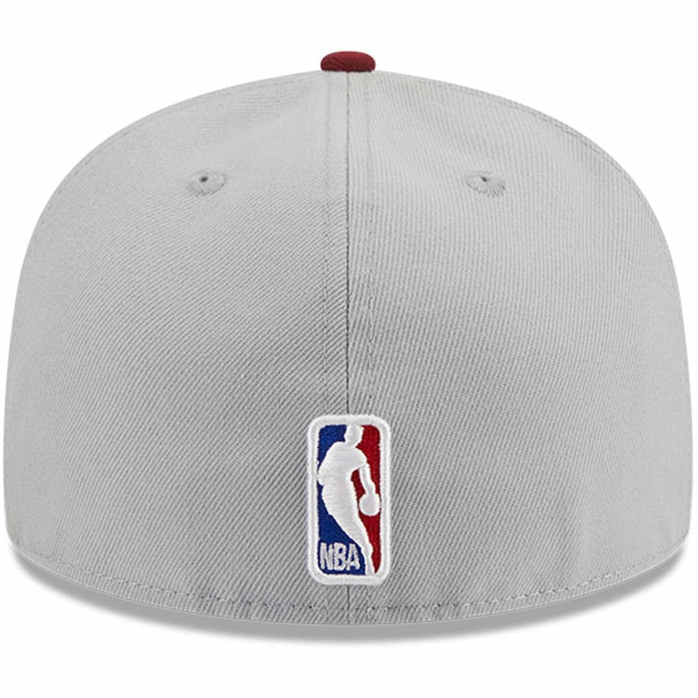 Gray/Wine Cleveland Cavaliers Tip-Off Two-Tone 59FIFTY Fitted Hat sale | NBA